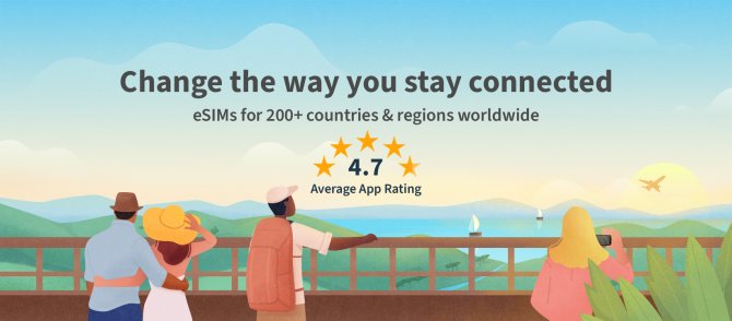 Instalarea rapidă a unei cartele eSIM Airalo și obținerea de date ieftine pentru călători fără roaming scump